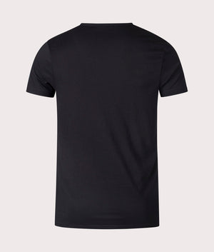 
Paul Smith, 3 Pack Logo Lounge T-Shirts, black/ white/ grey, Eqvvs Menswear, back shot angle
