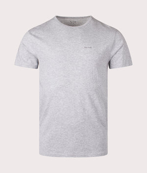 
Paul Smith, 3 Pack Logo Lounge T-Shirts, black/ white/ grey, Eqvvs Menswear, front shot angle
