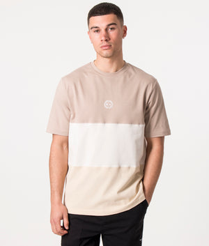 Colourblock-Porta-T-Shirt-Sandstone-Marshall-Artist-EQVVS