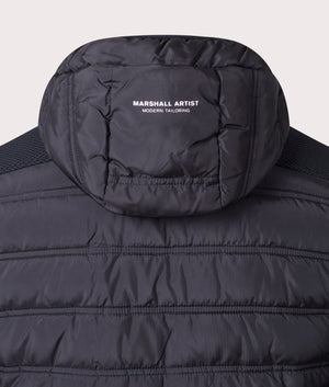 Hybrid-Softshell-Jacket-Black-Marshall-Artist-EQVVS-Detail-Image