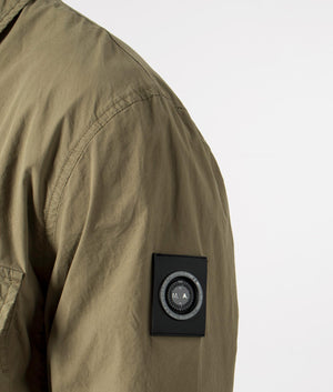 Slim-Fit-Parachute-Cotton-Overshirt-Bronze-Marshall-Artist-Detail-Image