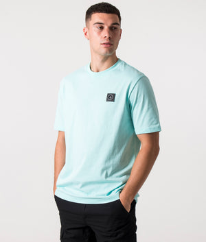 Relaxed-Fit-Siren-T-Shirt-Cyan-Marshall-Artist-EQVVS