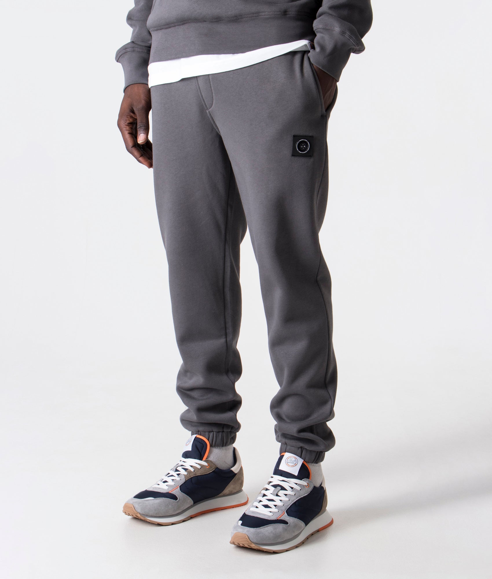 Relaxed Fit Siren Joggers in Gull Grey | Marshall Artist | EQVVS