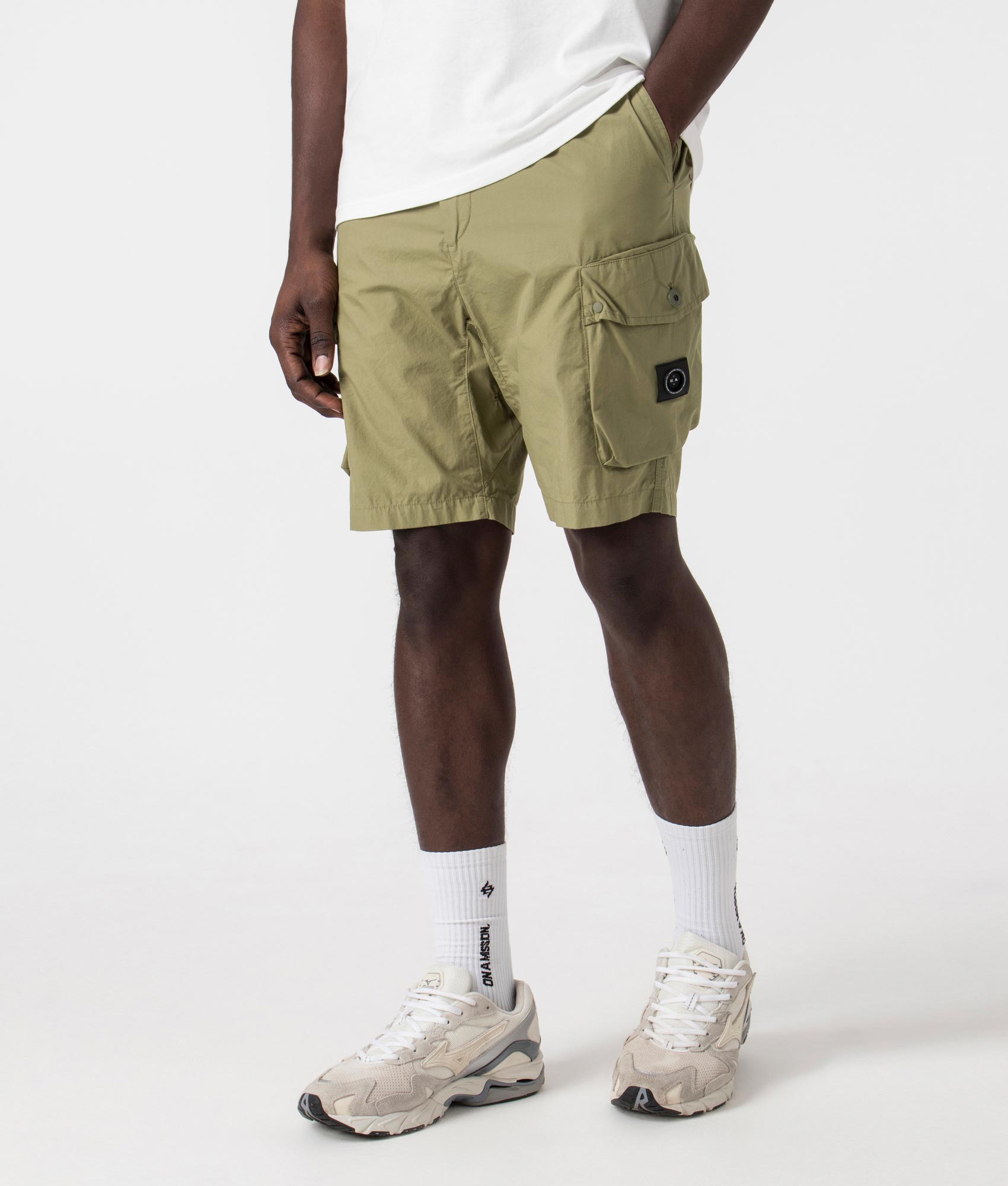 Storma Cargo Shorts In Khaki | Marshall Artist | EQVVS