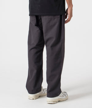 Service Works Relaxed Fit Canvas Chef Pants in Grey at EQVVS Menswear Back Shot