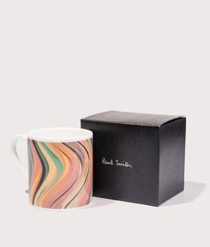 Paul Smith, Printed Mug, Swirl, Eqvvs Menswear, front shot angle