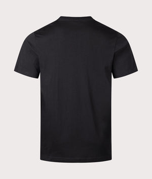 PS Paul Smith T-Shirt in Black with Colour-Block Chest Branding, for men, at EQVVS Back Shot