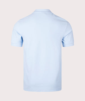 Zebra Polo Shirt in Light Blue by PS Paul Smith. EQVVS Back Shot.