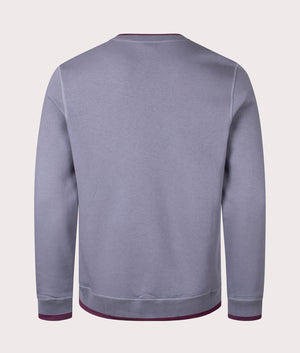 PS Paul Smith Zebra Mono Sweatshirt in Slate Grey. EQVVS Back Shot