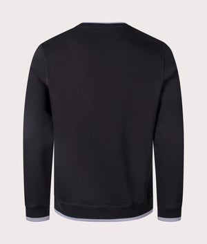 PS Paul Smith Zebra Mono Sweatshirt in Black. EQVVS Back Shot