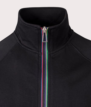 Paul Smith, Track Top, black, Eqvvs Menswear, detailed shot angle