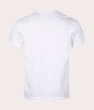 Paul Smith, Zebra Jigsaw T-Shirt, white, Eqvvs Menswear, back shot angle
