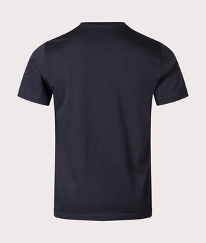 Paul Smith, Zebra Jigsaw T-Shirt, dark navy, Eqvvs Menswear, back shot angle
