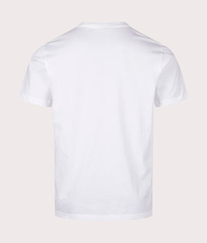 
Paul Smith, Multi Row 'P' Print T-Shirt, white, Eqvvs Menswear, back shot angle
