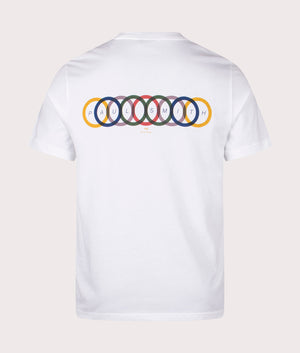 Paul Smith, Multi Circles T-Shirt, white, Eqvvs Menswear, back shot angle