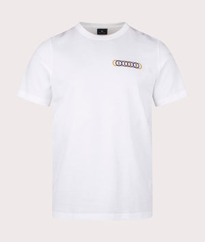 Paul Smith, Multi Circles T-Shirt, white, Eqvvs Menswear, front shot angle