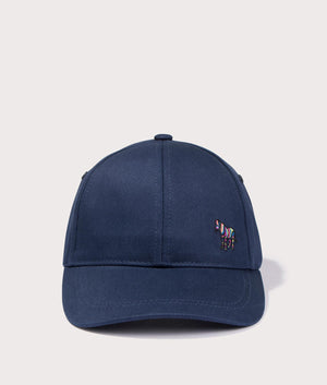 PS Paul Smith Zebra Cap in Navy. Shot at EQVVS. Front detail shot