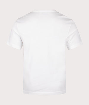 PS Paul Smith Skull T-Shirt in White. EQVVS back shot.