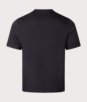 PS Paul Smith PS Print T-Shirt in black. EQVVS back Shot.