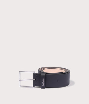 Paul Smith, Belt Stitch, black, Eqvvs Menswear, rolled up shot angle