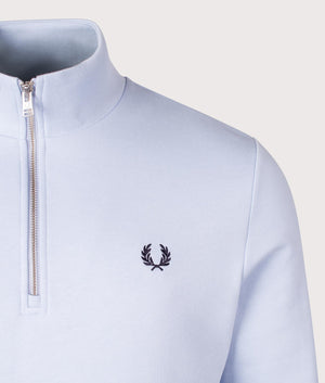 Quarter Zip Sweatshirt. Shot by EQVVS. Detail shot.