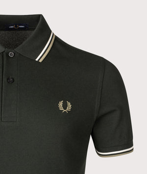 Twin Tipped Fred Perry Polo Shirt. Shot by EQVVS. Detail shot