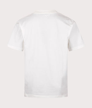 White REPRESENT Initial T-Shirt. Shot at EQVVS. Reverse shot. 