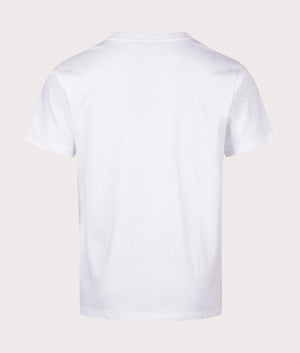 Dime Gear T-Shirt IN White by Dime MTL. EQVVS Back Angle Shot.