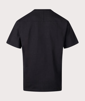 Norse Prokects Oversized Simon Heavyweight N Patch T-Shirt In Black at EQVVS Menswear back shot