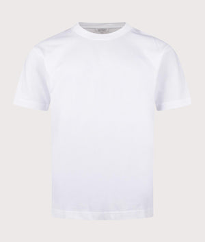 Norse Projects Norse Standard T-Shirt in White. Shot at EQVVS. Front shot. 