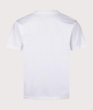 Norse Projects Norse Standard T-Shirt in White. Shot at EQVVS. Back shot. 