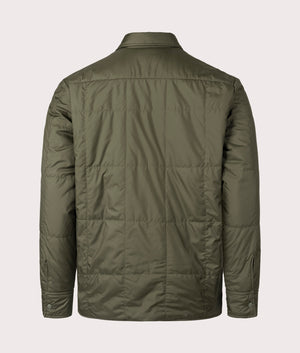 Norse Projects Ulrik Reversible Fleece Overshirt in Ivy Green at EQVVS Menswear Reversed Back Shot