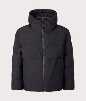 Asger 2.0 Down Jacket in Black by Norse Projects. EQVVS Menswear Front Shot. 