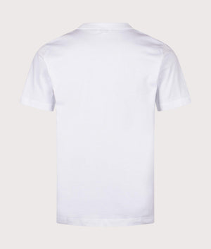 Norse Projects Holger Organic Boat Print T-Shirt in White. Shot at EQVVS. Back shot. 