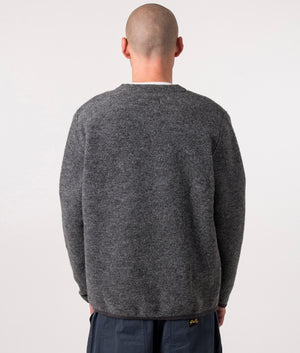 Wool Cardigan - Universal Works - EQVVS - Reverse 