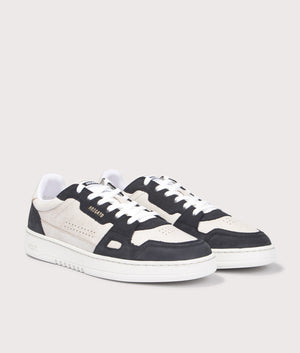 Dice Lo Sneakers in Beige Black by Axel Arigato. EQVVS Side Pair Shot.