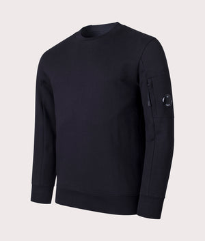 Diagonal-Raised-Fleece-Lens-Sweatshirt-Black-C.P.-Company-EQVVS