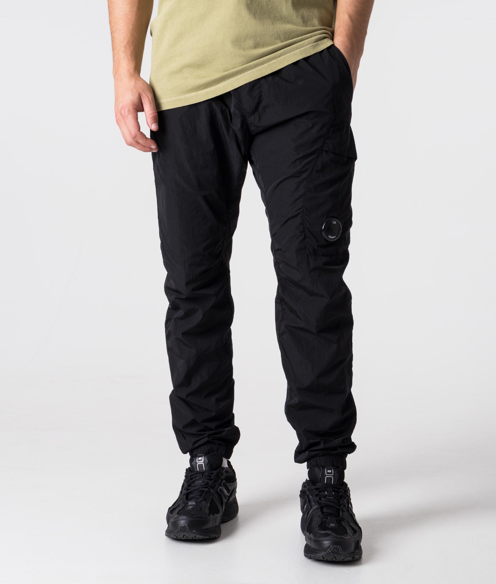 C.P.COMPANY Jogger Pants BLACK 48-