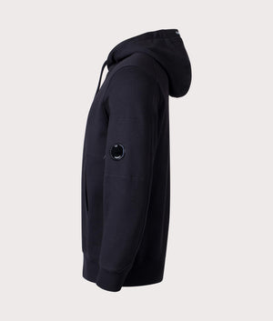 Diagonal-Raised-Fleece-Lens-Hoodie-Black-C.P.-Company-EQVVS