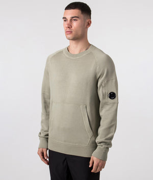 Cotton-Knit-Sweatshirt-335-Silver-Sage-CP-Company-EQVVS