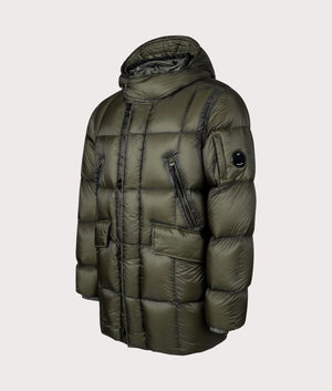 D.D. Shell Down Parka Olive Night | C.P. Company | EQVVS