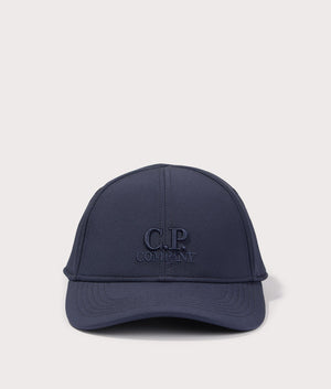 CP Shell-R Baseball Cap in Total Eclipse by C.P. Company. EQVVS Shot.