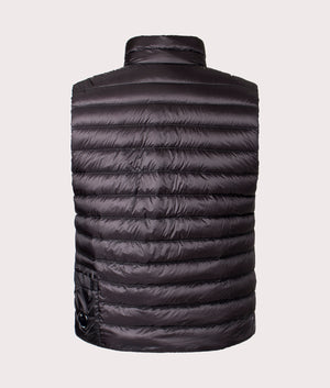 C.P. Company DD Shell Vest in Black for Men at EQVVS Back Shot