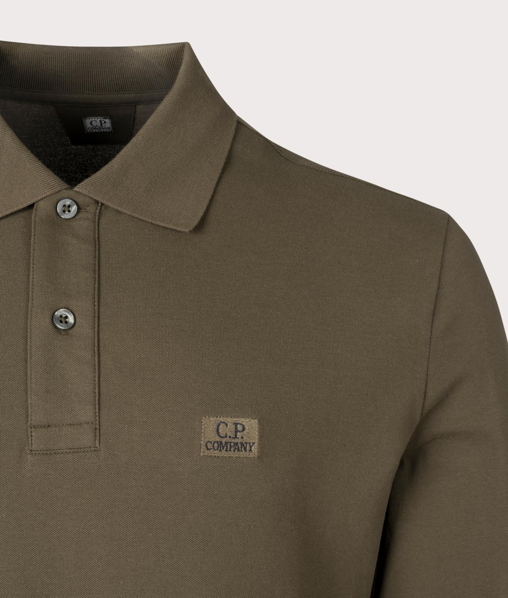 Mens cp company long sleeve polo hotsell