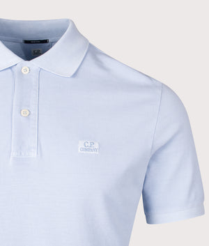Logo Polo Shirt. Shot by EQVVS. Detail shot.