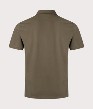 CP Company Polo Shirt in Ivy Green, shot at EQVVS.