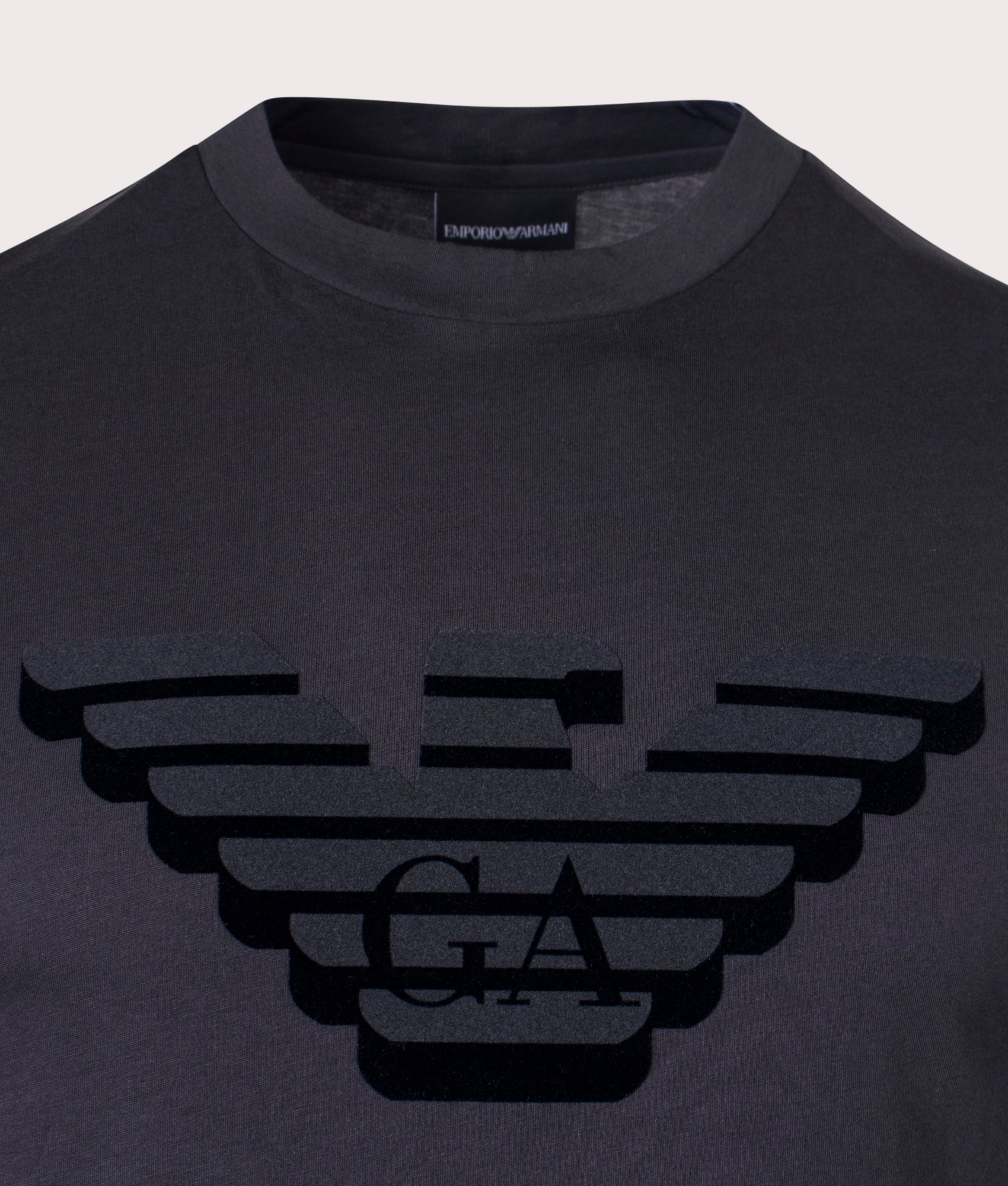 Eagle Logo T-Shirt Ombra | Emporio Armani | EQVVS