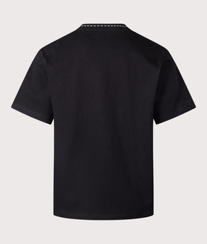 Cut Here Heavyweight T-Shirt. Shot by EQVVS. Back shot
