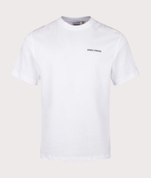 Dias HD T-Shirt in White by Daily Paper. EQVVS Shot. 