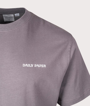 Dias HD T-Shirt in Rabbit Grey by Daily Paper. EQVVS Shot.